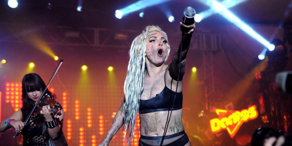 Lady Gaga Performs On The Doritos #BoldStage In An Exclusive Performance Benefitting Her Born This Way Foundation